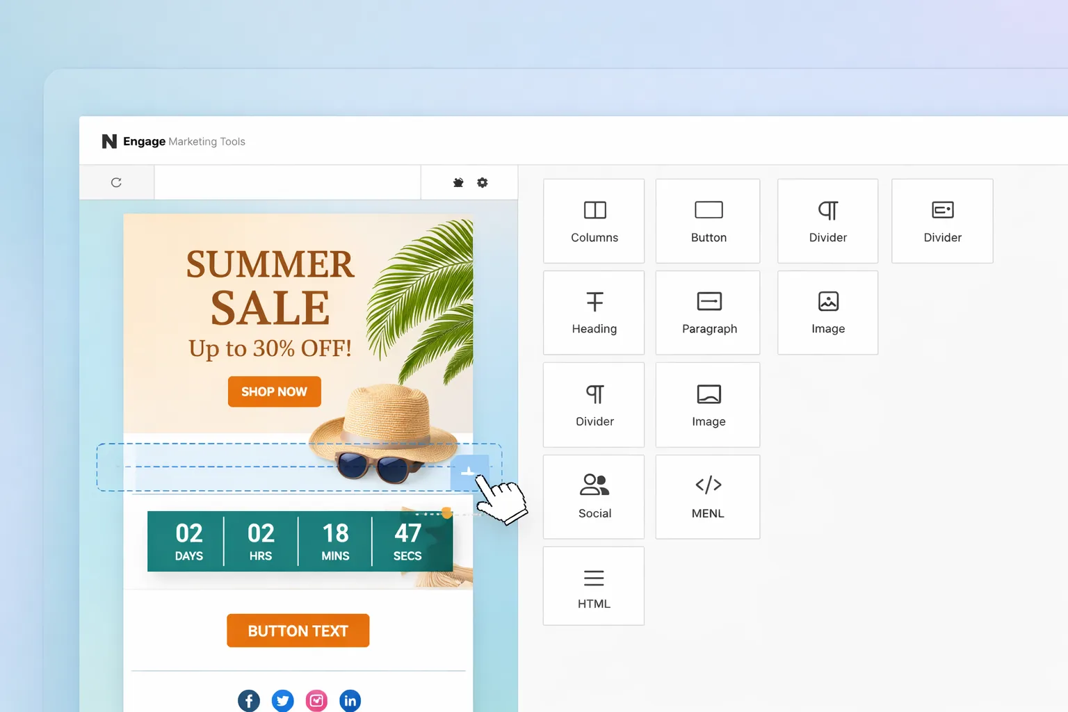 Design Emails Visually — No Code Required